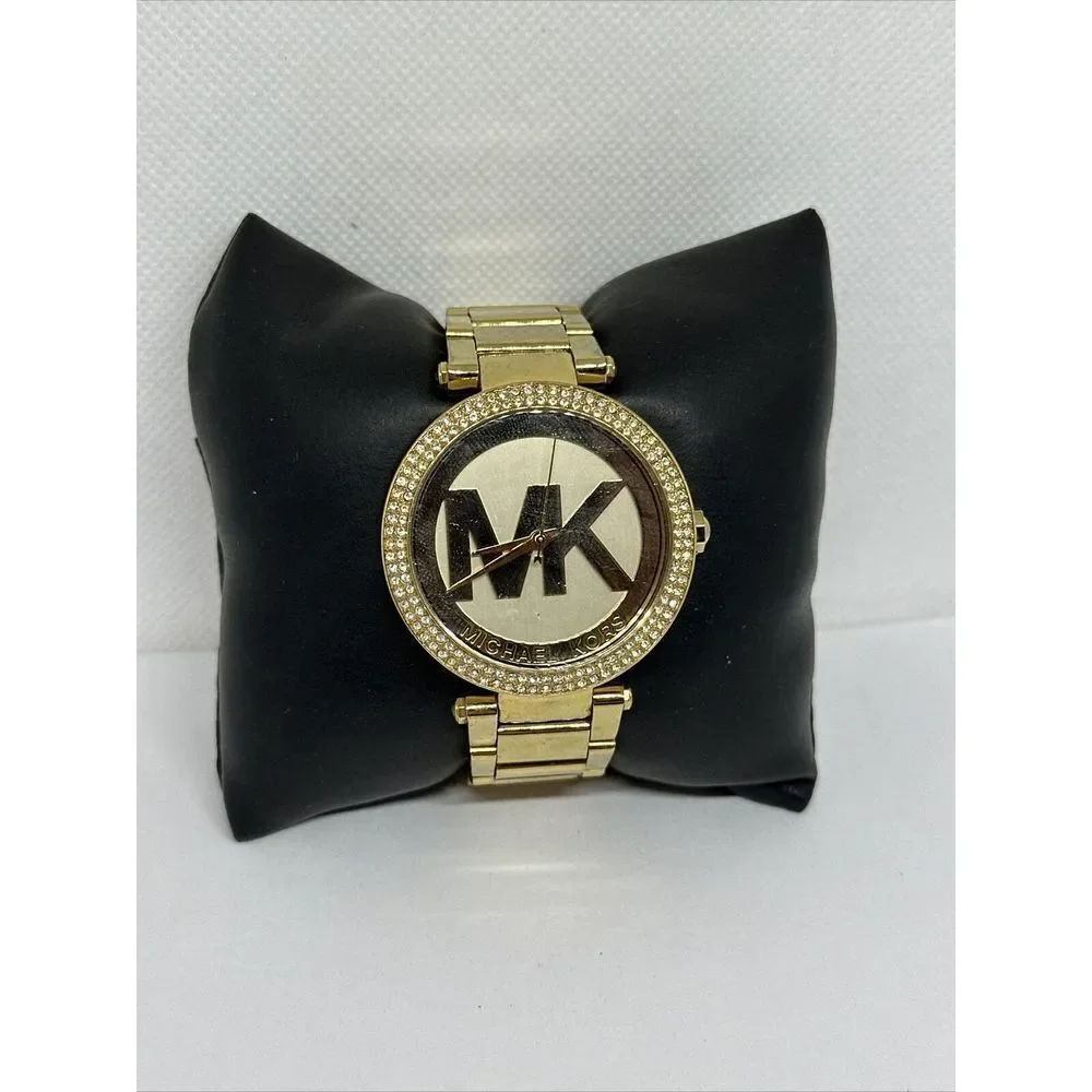 Michael Kors Parker MK5784 Women's Gold Stainless Steel Analog Dial Watch NUL15